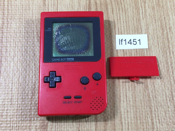 lf1451 Not Working GameBoy Pocket Red Game Boy Console Japan