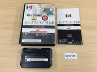 dg9294 J. League Pro Striker Kanzenban BOXED Mega Drive Genesis Japan