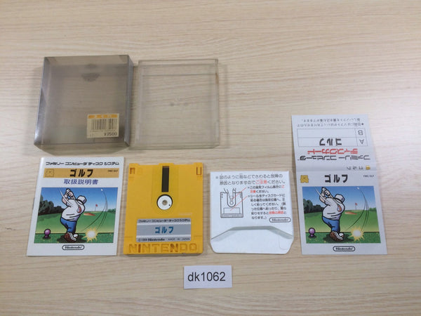 dk1062 Golf BOXED Famicom Disk Japan