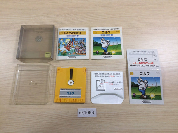 dk1063 Golf BOXED Famicom Disk Japan