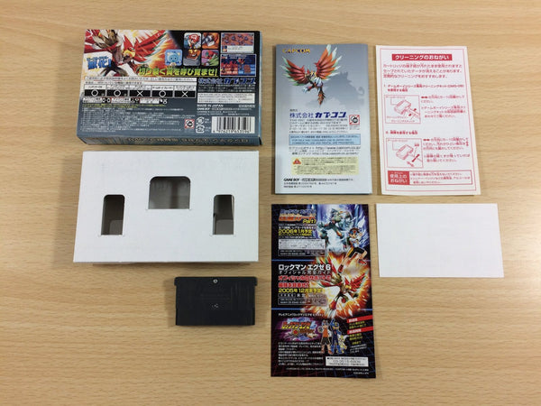 ud7916 Rockman Exe 6 Cybeast Falzar Megaman BOXED GameBoy Advance 