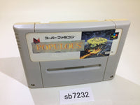 sb7232 Populous SNES Super Famicom Japan
