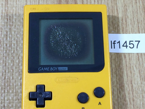 lf1457 Plz Read Item Condi GameBoy Pocket Yellow Game Boy Console Japan