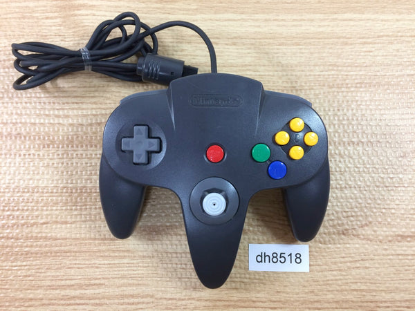 dh8518 Nintendo 64 Controller Black N64 Japan