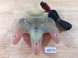 di2114 Nintendo 64 Controller Clear Red N64 Japan