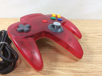 di2114 Nintendo 64 Controller Clear Red N64 Japan