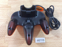 di2115 Nintendo 64 Controller Clear Orange & Black N64 Japan