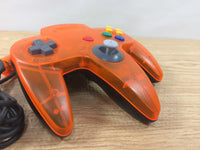 di2115 Nintendo 64 Controller Clear Orange & Black N64 Japan