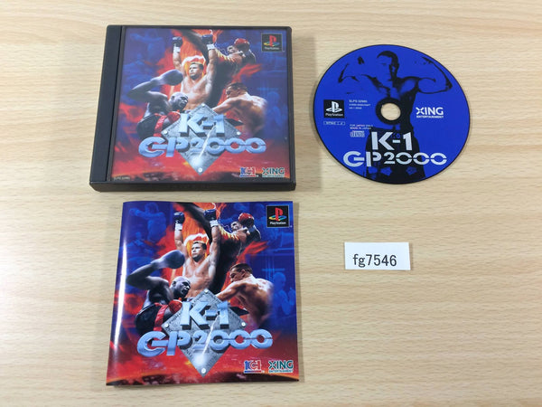 fg7546 Fighting Illusion K 1 Gp 2000 PS1 Japan