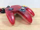 dh9558 Nintendo 64 Controller Clear Red N64 Japan