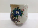 ob2876 Yunomi Tea Cup Kutani Ware Ceramics Tableware Japan