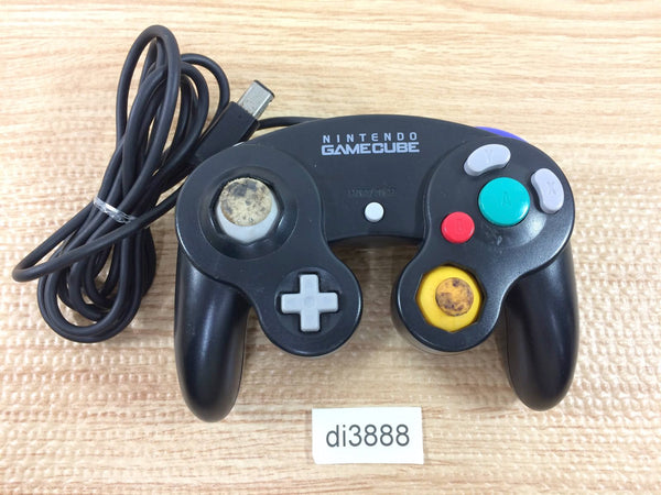 di3888 Plz Read Item Condi Game Cube Controller Black GameCube Japan