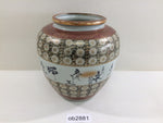 ob2881 Tsubo Lage Pot Kutani Ware Ceramics Tableware Japan