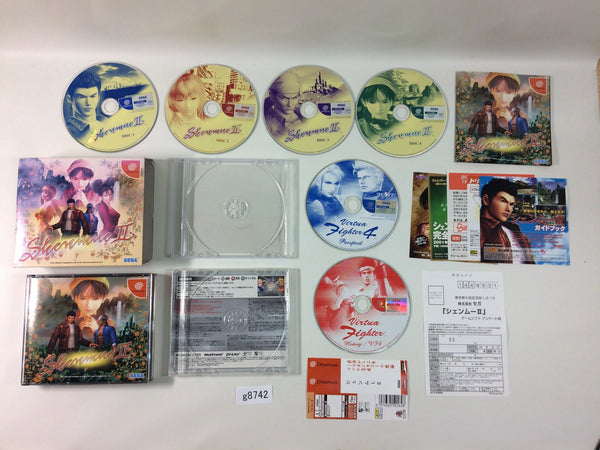 g8742 Virtua Fighter 4 Passport VF.NET Dreamcast Japan