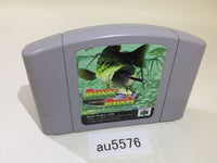 au5576 Bass Rush EcoGear PowerWorm Championship Nintendo 64 N64 Japan