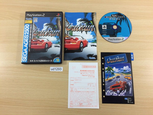 ud1293 SEGA AGES 2500 OUTRUN PS2 Japan