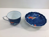 ob3252 Tea Cup and Saucer Ceramics Tableware Japan