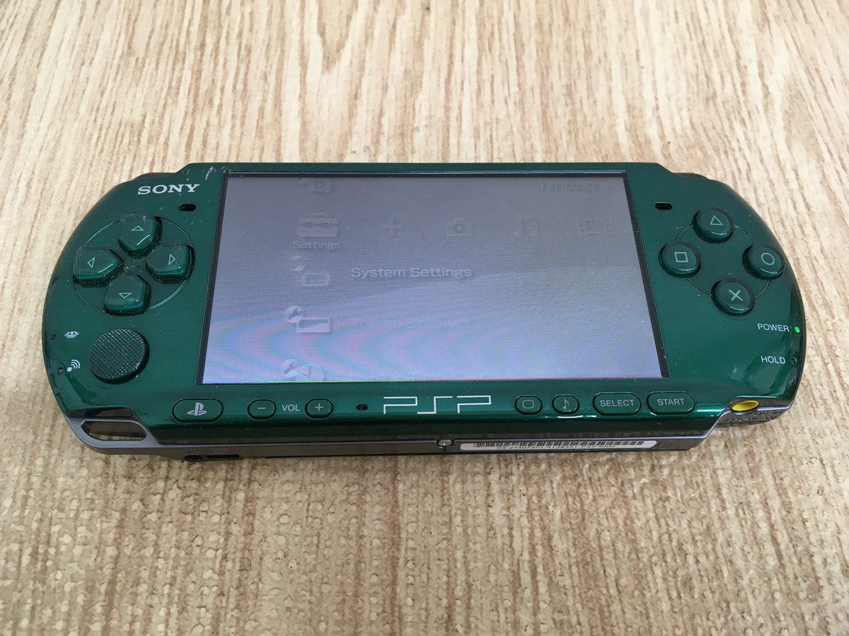 gc2250 PSP-3000 SPIRITED GREEN BOXED SONY PSP Console Japan – J4U.co.jp