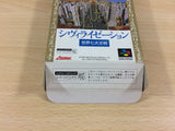 ub3303 Civilization Sekai Nana Daibunmei BOXED SNES Super Famicom Japan