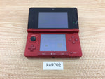 ke9702 Plz Read Item Condi Nintendo 3DS Flare Red Console Japan