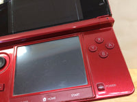 ke9702 Plz Read Item Condi Nintendo 3DS Flare Red Console Japan