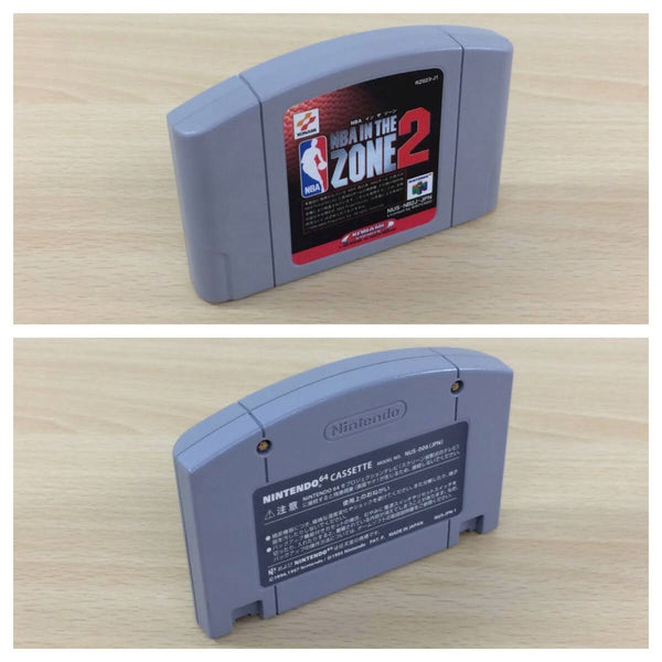 ud1136 NBA In The Zone 99 NBA In The Zone 2 BOXED N64 Nintendo 64