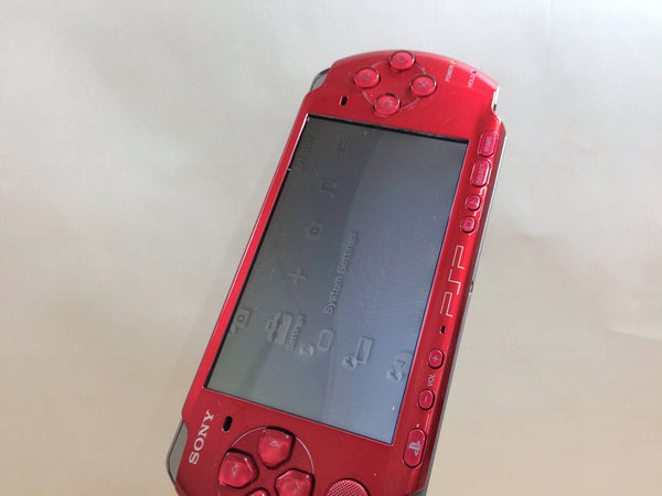 SONY PSP Playstation Portable Console JAPAN Model PSP-3000 Radiant Red  (Japan Import)