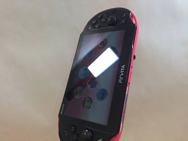 gb7912 PS Vita PCH-2000 PINK & BLACK BOXED SONY PSP Console Japan 