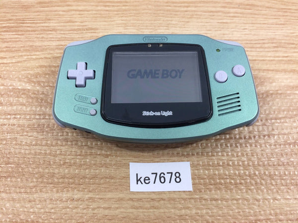 ke7678 GameBoy Advance Pokemon Celebi Green Game Boy Console Japan