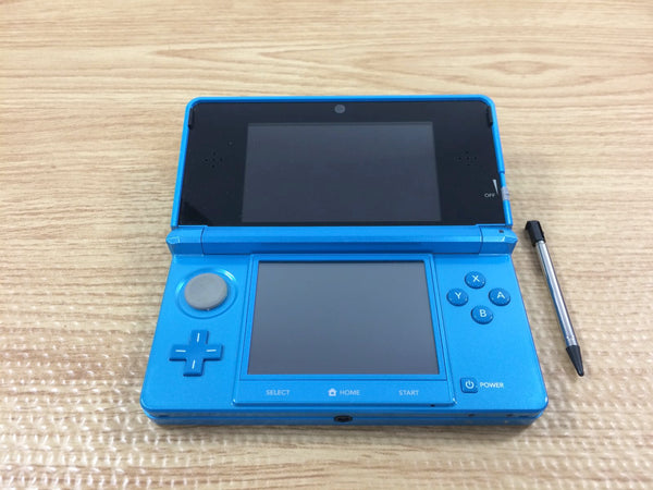  Nintendo 3DS Console-light blue (Japanese Imported Version -  only plays Japanese version games) : Video Games