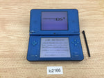 lc2166 Plz Read Item Condi Nintendo DSi LL XL DS Blue Console Japan