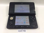 kb6748 Plz Read Item Condi Nintendo 3DS Clear Black Console Japan