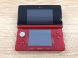 lb6835 Plz Read Item Condi Nintendo 3DS Flare Red Console Japan