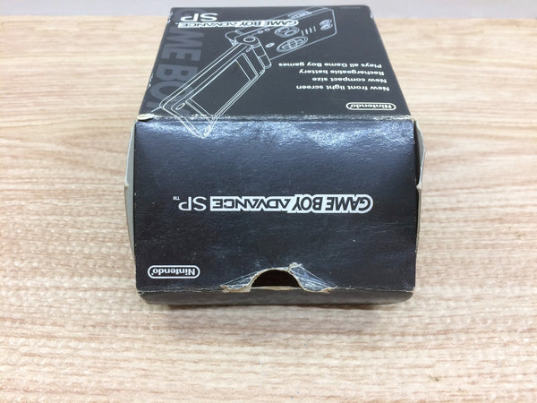 kf3431 GameBoy Advance SP Onyx Black BOXED Game Boy Console Japan