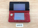 lb6836 Plz Read Item Condi Nintendo 3DS Flare Red Console Japan