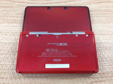 lb6836 Plz Read Item Condi Nintendo 3DS Flare Red Console Japan