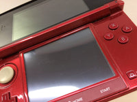 lb6836 Plz Read Item Condi Nintendo 3DS Flare Red Console Japan