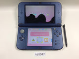 kb5047 Nintendo NEW 3DS LL XL METALLIC BLUE Console Japan