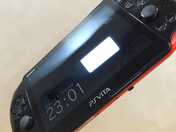 ga9338 PS Vita PCH-2000 RED AND BLACK SONY PSP Console Japan – J4U