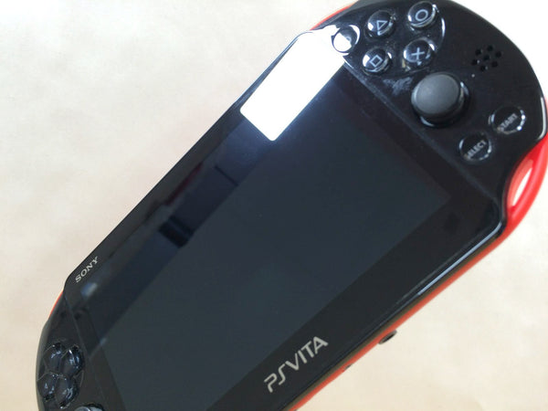 ga9338 PS Vita PCH-2000 RED AND BLACK SONY PSP Console Japan – J4U