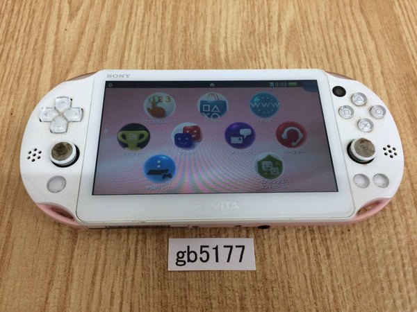 gb5177 Plz Read Item Co PS Vita PCH-2000 LIGHT PINK WHITE SONY PSP Con –  J4U.co.jp