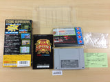 ub3002 Tecmo Super Bowl American Football BOXED SNES Super Famicom Japan