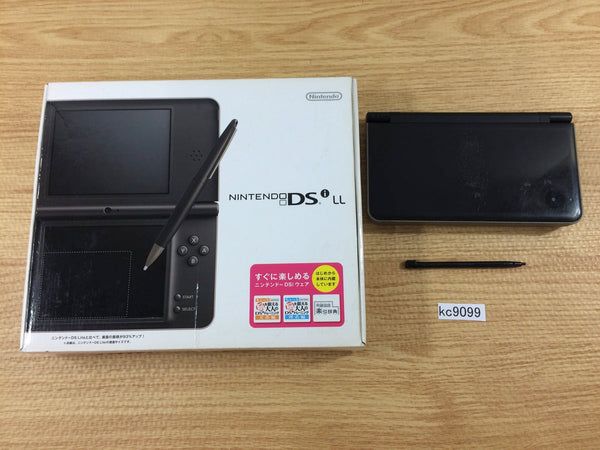 kc9099 Nintendo DSi LL XL DS Dark Brown BOXED Console Japan