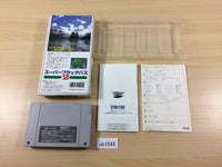 ub1543 Super Black Bass 2 Fishing BOXED SNES Super Famicom Japan