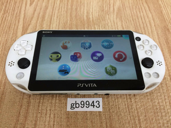 gb9943 Plz Read Item Condi PS Vita PCH-2000 WHITE SONY PSP Console