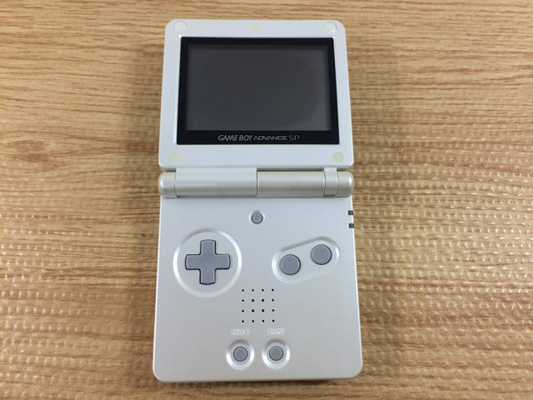  Game Boy Advance SP Pearl White : Video Games