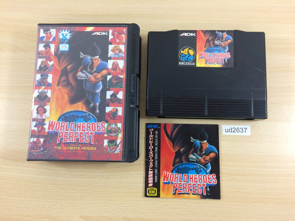 Buy World Heroes Perfect - used good condition (Neo Geo AES Japanese  import) 