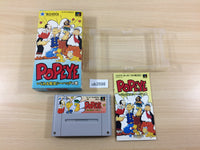 ub3598 Popeye Ijiwaru Majo Seahag no Maki BOXED SNES Super Famicom Japan