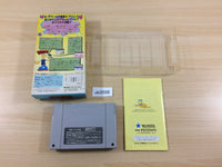 ub3598 Popeye Ijiwaru Majo Seahag no Maki BOXED SNES Super Famicom Japan