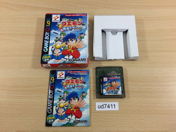 ud7411 Goemon Hoshizorashi Seikuushi Dynamites Arawaru BOXED Game Boy Japan